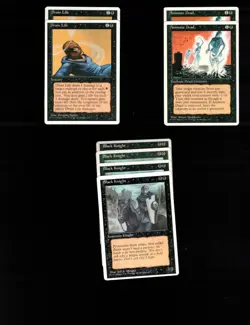OLD SCHOOL FORMAT MONO BLACK DECK-60 card deck-Magic the Gathering-MTG-RTP - Image 3