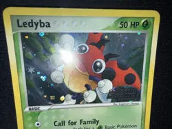 Ledyba 64/109 EX Team Rocket Returns Reverse Holo Stamped Pokemon Card - NM - Image 3