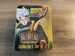 Dragonball GT Trading Card Game Limited Edition Collectors Tin 2004 New Sealed - Image 1