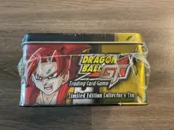 Dragonball GT Trading Card Game Limited Edition Collectors Tin 2004 New Sealed - Image 3