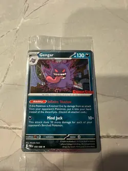 Pokemon Gengar GameStop Promo Card Perfect Order 050/088 Holo - Pokemon TCG - Image 1