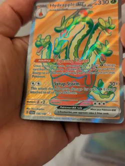 Pokemon TCG Hydrapple EX Stellar Crown Holo Ultra Rare Card 156/142 - Image 1