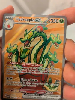 Pokemon TCG Hydrapple EX Stellar Crown Holo Ultra Rare Card 156/142 - Image 2