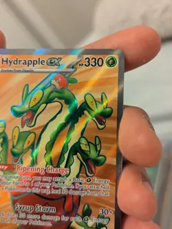 Pokemon TCG Hydrapple EX Stellar Crown Holo Ultra Rare Card 156/142 - Image 4