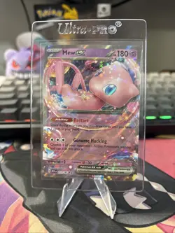 Pokemon TCG Mew EX 151/165 Scarlet & Violet Holo Double Rare Card NM Condition - Image 1