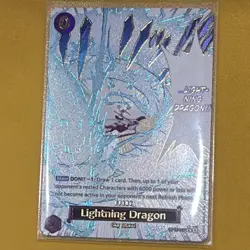 One Piece Card Game TCG Lightning Dragon Manga Event OP15-077 - Image 1