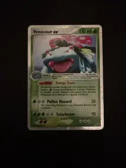 Pokemon TCG Venusaur EX Holo Rare Card 112/112 2004 EX FireRed LeafGreen - Image 2