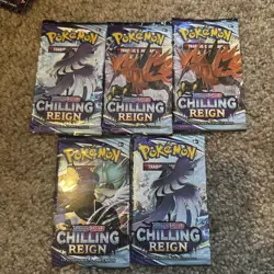 pokemon cards packs Sword And Shield Chilling Rein - Image 1