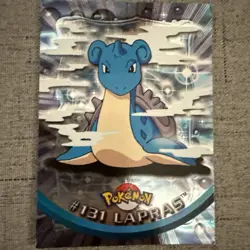 Topps Pokemon Lapras #131 Rare Foil TCG Card NM - Image 1