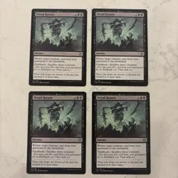 Magic the Gathering MTG Dread Return Playset Of 4 Cards - Image 1