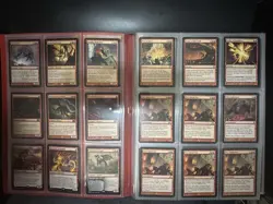 MTG Magic the Gathering Binder 396 Red Rare and Mythic Cards - Image 4