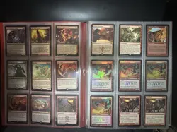 MTG Magic the Gathering Binder 396 Red Rare and Mythic Cards - Image 5