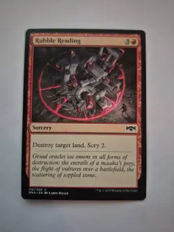 Rubble Reading 110/259 MTG NM Ravnica Allegiance (C) - Image 1