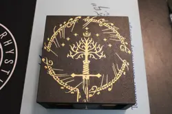 Lord of the Rings MTG EDH Commander Card Case , 4 deck party box - Image 1