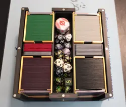 Lord of the Rings MTG EDH Commander Card Case , 4 deck party box - Image 3