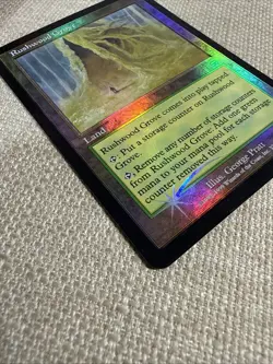MTG Rushwood Grove Mercadian Masques Foil LP+ - Image 2