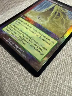 MTG Rushwood Grove Mercadian Masques Foil LP+ - Image 3