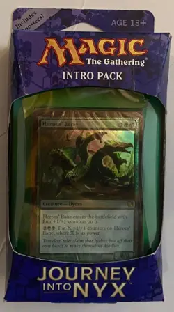MtG Magic the Gathering JOURNEY INTO NYX THE WILDS AND THE DEEP INTRO DECK NEW - Image 1