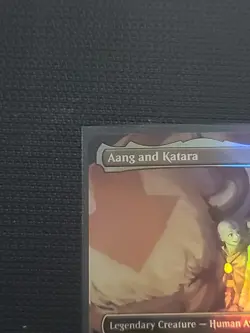 Aang and Katara (Borderless) Avatar: The Last Airbender: Eternal-Legal Foil - Image 2