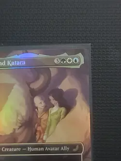 Aang and Katara (Borderless) Avatar: The Last Airbender: Eternal-Legal Foil - Image 3