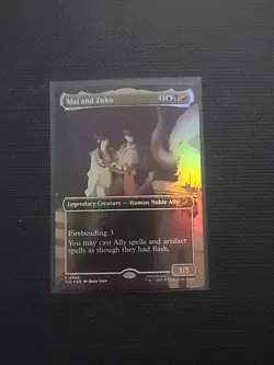 Mai and Zuko (Borderless) Avatar: The Last Airbender: Eternal-Legal Foil - Image 1
