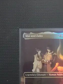 Mai and Zuko (Borderless) Avatar: The Last Airbender: Eternal-Legal Foil - Image 2