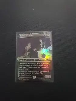 Sokka and Suki (Borderless) Avatar: The Last Airbender: Eternal-Legal Foil - Image 1