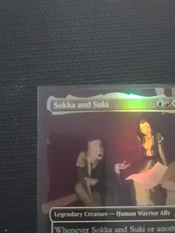 Sokka and Suki (Borderless) Avatar: The Last Airbender: Eternal-Legal Foil - Image 2