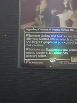 Sokka and Suki (Borderless) Avatar: The Last Airbender: Eternal-Legal Foil - Image 5