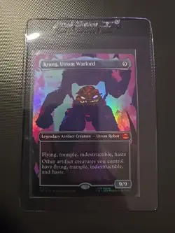 Krang, Utrom Warlord (Borderless) Teenage Mutant Ninja Turtles Regular (Foil) - Image 1