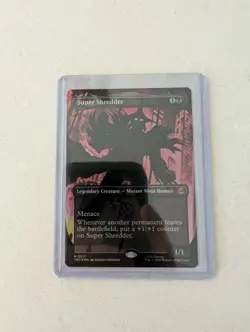 MTG Teenage Mutant Ninja Turtles-Super Shredder Rare Foil M0217 - Image 1