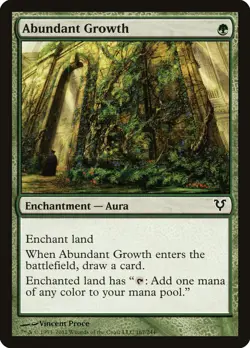 MTG Abundant Growth ** Avacyn Restored ** English (NM) - Image 1