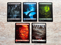 Wilds of Eldraine Full Art Land set (1 each of 5) MTG Magic Pack Fresh - Image 1
