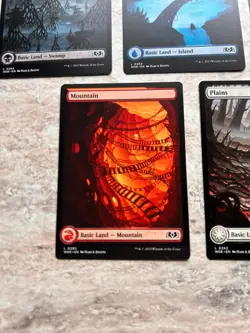 Wilds of Eldraine Full Art Land set (1 each of 5) MTG Magic Pack Fresh - Image 5