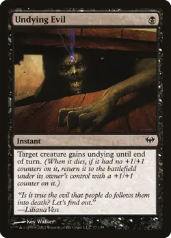 MTG Undying Evil ** Dark Ascension ** English (NM) - Image 1