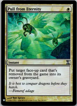 Pull from Eternity The List Reprints NM Foil - Image 1