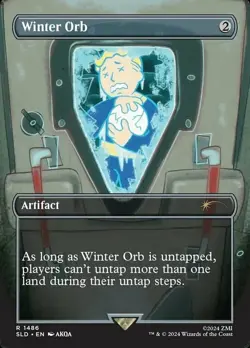 MTG Winter Orb, NM-Mint, English Secret Lair Drop Series fresh commander staple - Image 1