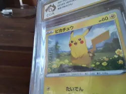 Pokemon Cards promo sr v pikachu gx vmax secret 026/069 ex graded art card b18 - Image 3