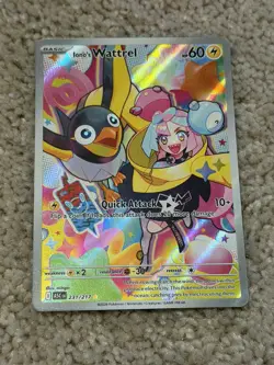 Ascended Heroes Pokemon Iono’s Wattrel 231/217 English Near Mint Pokemon Ionos - Image 1