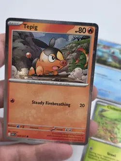 Chikorita 008 Tepig 029 Totodile 041 Cosmos Holo Promos Ascended Heroes Pokemon - Image 2