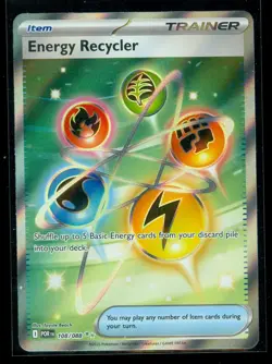 Pokemon ENERGY RECYCLER 108/088 - Perfect Order - RARE FULL ART - MINT - Image 1