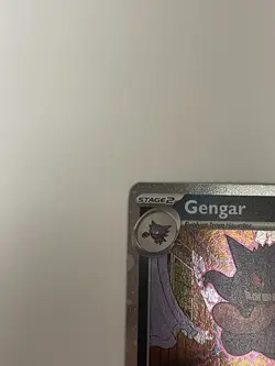 Pokemon Gengar Promo Card GameStop Exclusive English LP - Image 2