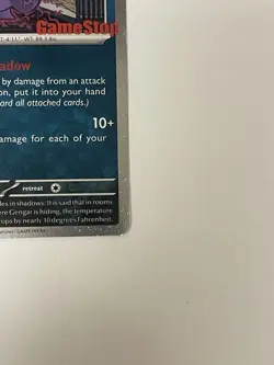 Pokemon Gengar Promo Card GameStop Exclusive English LP - Image 5