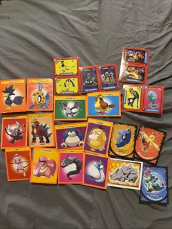 Pokemon Mixed Sticker Lot - Image 1