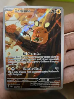 2026 Pokemon Perfect Order Dedenne 093/088 Illustration Rare EN English ME03 - Image 3