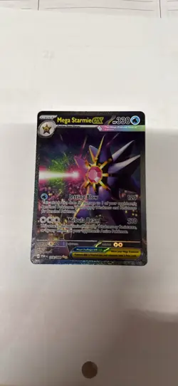 Mega Starmie EX 118/088 Special Illustration Rare SIR Perfect Order 2026 Pokemon - Image 1