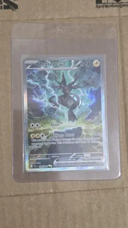 Zekrom EX #166/086 Pokemon Black Bolt Special Illustration Rare Holo TCG - Image 1