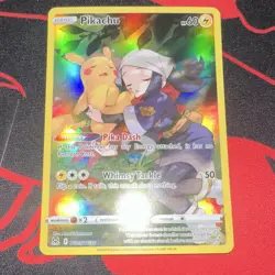 Pokemon Pikachu TG05/TG30 Lost Origin Trainer Gallery Holo Ultra Rare 60 HP Eng - Image 1