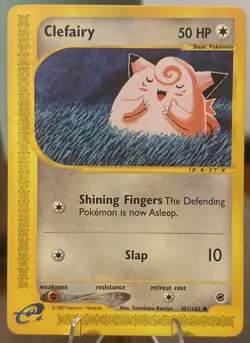 Clefairy 101/165 Expedition Base Set Regular Pokemon TCG Free Shipping NM/LP - Image 1