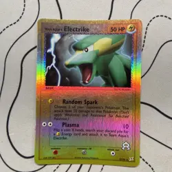 27/95 TEAM AQUA REVERSE HOLO ELECTRIKE POKEMON TCG - MP - Image 3